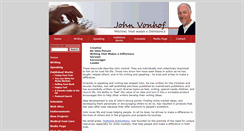 Desktop Screenshot of johnvonhof.com